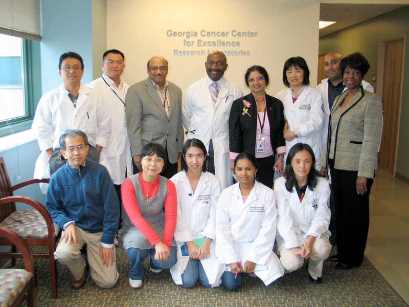 Breast cancer awareness celebration