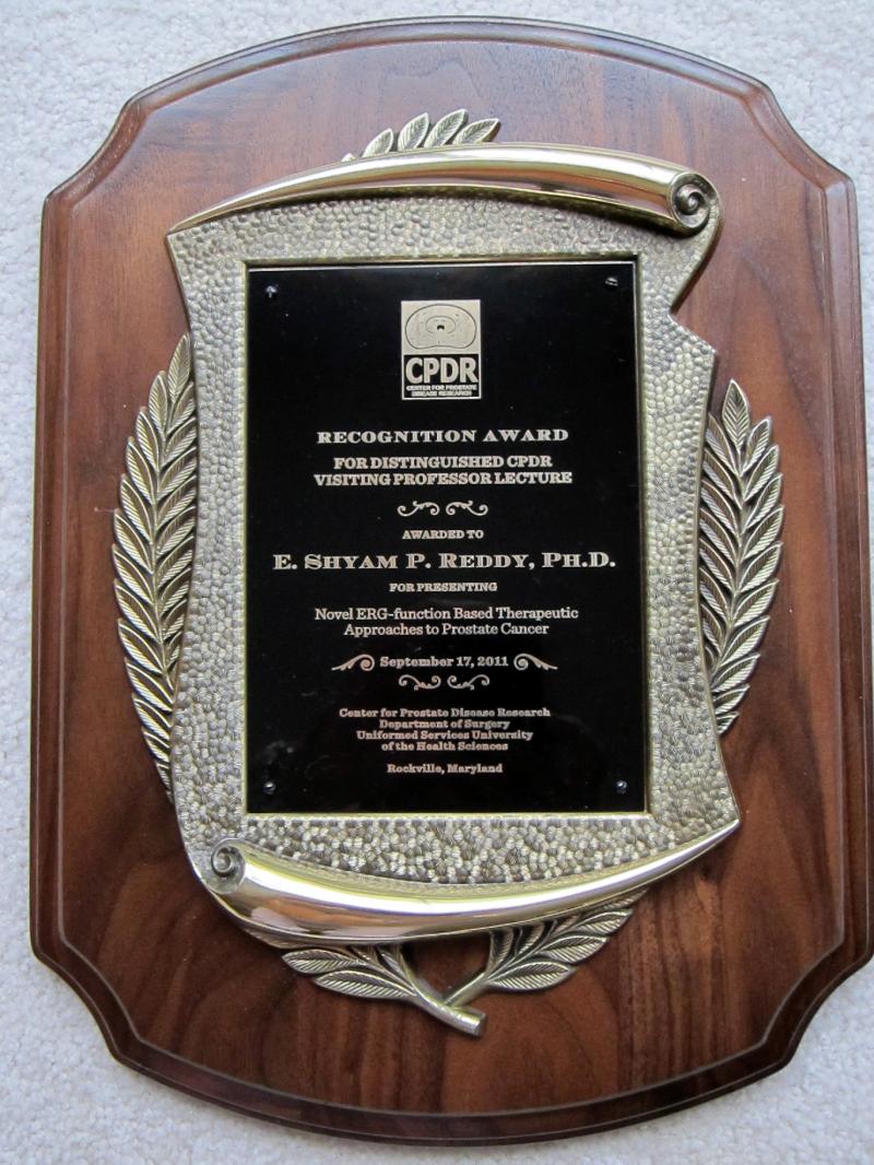 CPDR RECOGNITION AWARD
